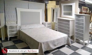 Dormitorio gris Ref. Época · Muebles Peñalver
