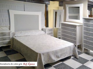 Dormitorio gris Ref. &Eacute;poca &middot; Muebles Pe&ntilde;alver